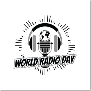 world radio day Posters and Art
